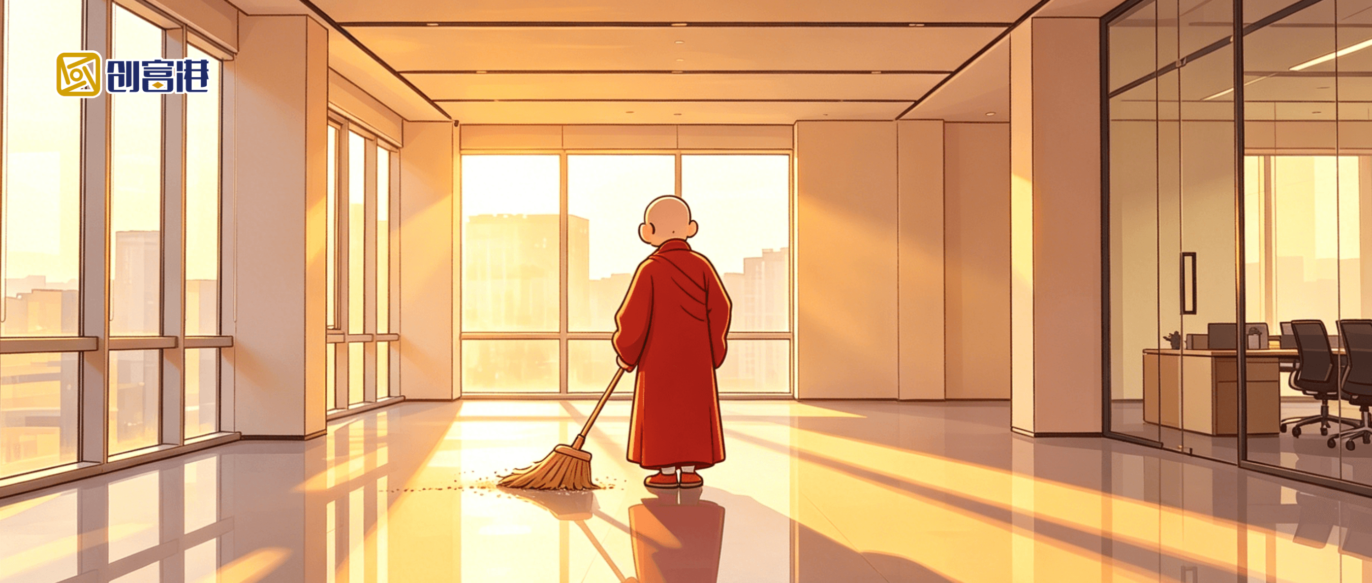 联合办公江湖里的「扫地僧」 | 创富港